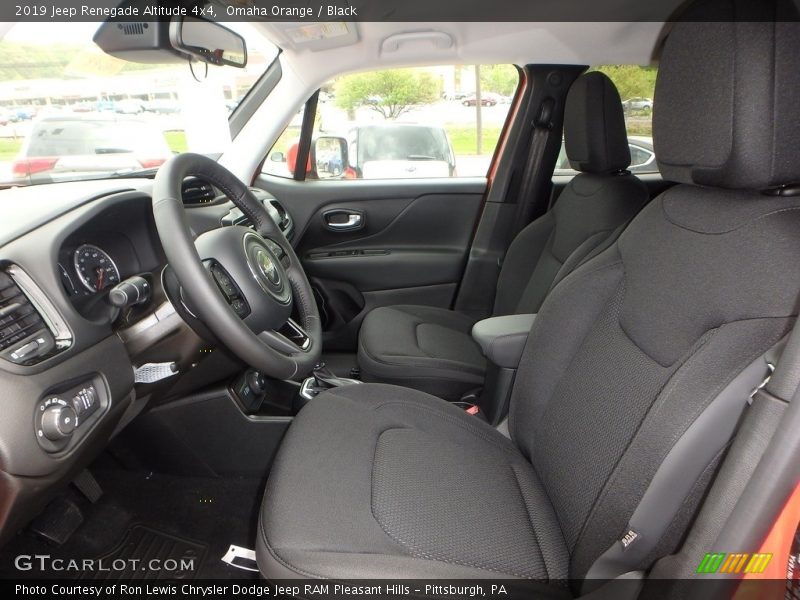 Omaha Orange / Black 2019 Jeep Renegade Altitude 4x4