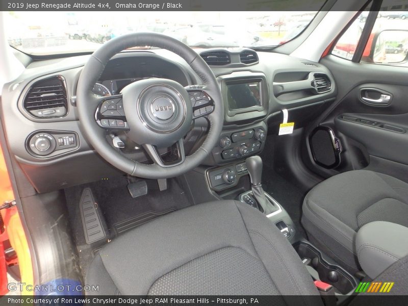 Omaha Orange / Black 2019 Jeep Renegade Altitude 4x4