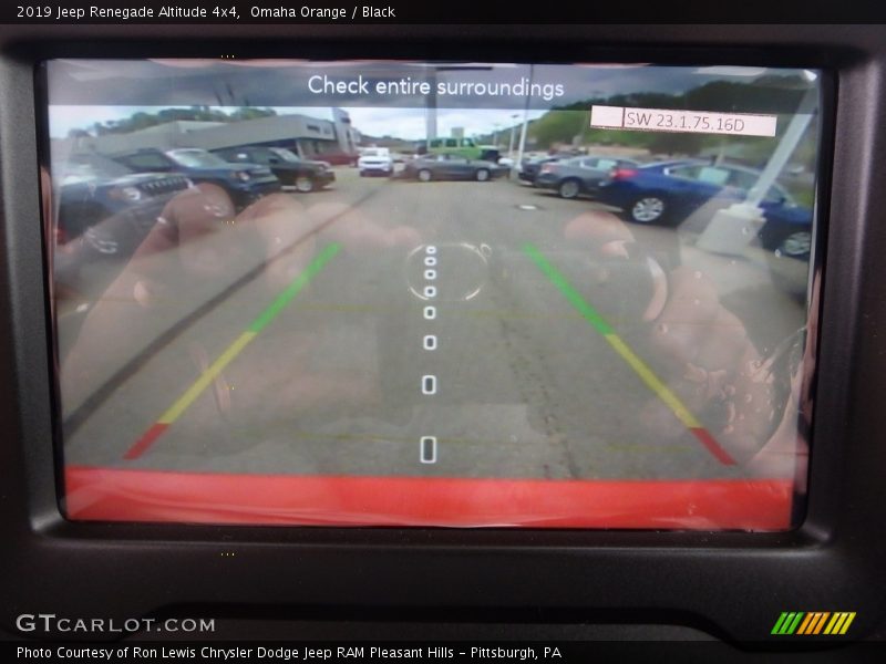Omaha Orange / Black 2019 Jeep Renegade Altitude 4x4