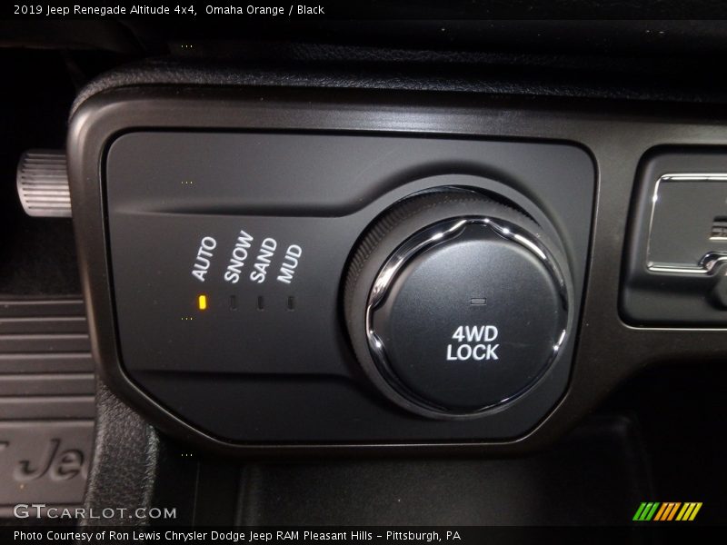 Omaha Orange / Black 2019 Jeep Renegade Altitude 4x4