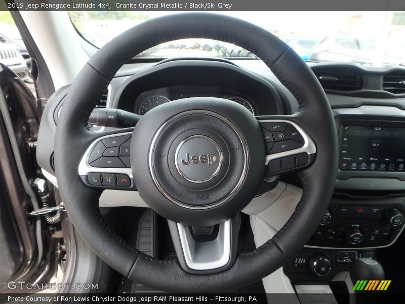 Granite Crystal Metallic / Black/Ski Grey 2019 Jeep Renegade Latitude 4x4