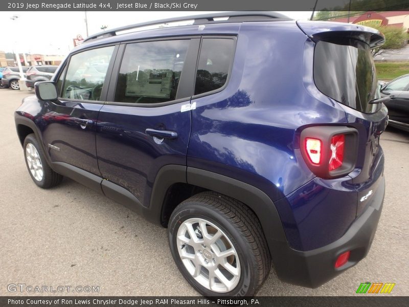 Jetset Blue / Black/Ski Grey 2019 Jeep Renegade Latitude 4x4