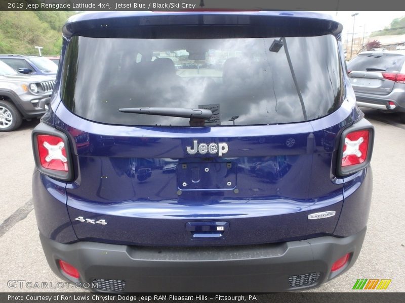 Jetset Blue / Black/Ski Grey 2019 Jeep Renegade Latitude 4x4