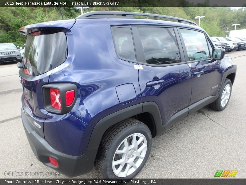 Jetset Blue / Black/Ski Grey 2019 Jeep Renegade Latitude 4x4