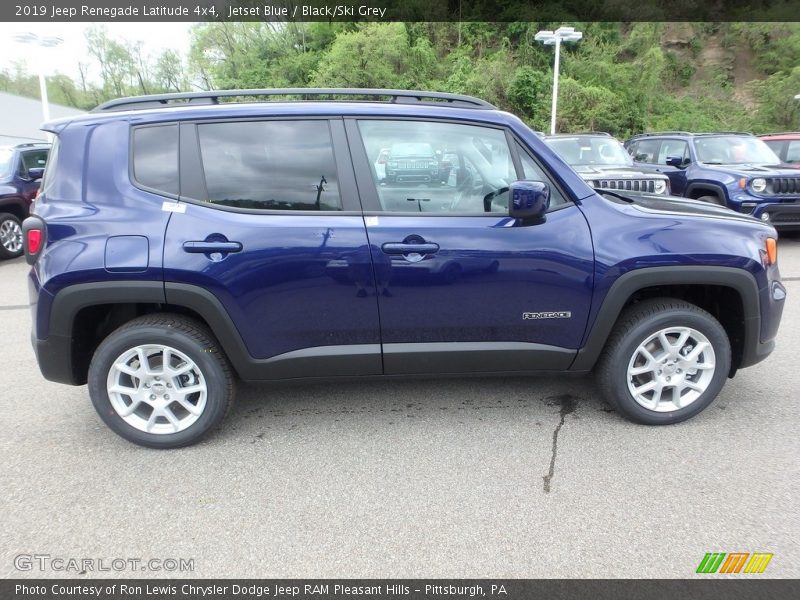 Jetset Blue / Black/Ski Grey 2019 Jeep Renegade Latitude 4x4