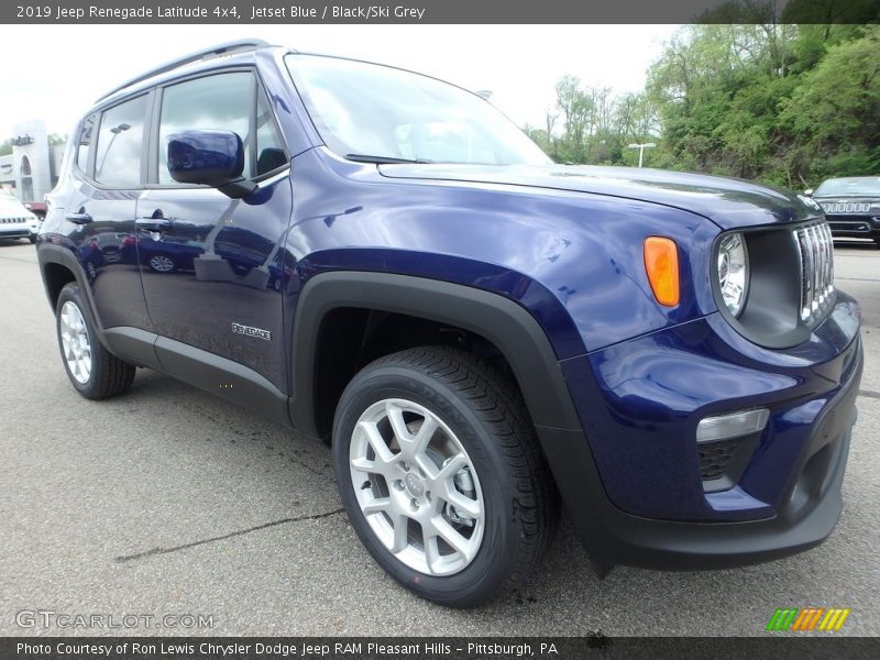 Jetset Blue / Black/Ski Grey 2019 Jeep Renegade Latitude 4x4