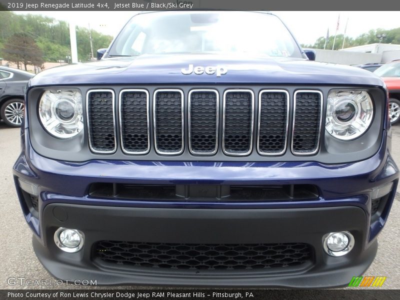 Jetset Blue / Black/Ski Grey 2019 Jeep Renegade Latitude 4x4