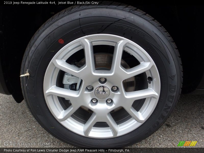 Jetset Blue / Black/Ski Grey 2019 Jeep Renegade Latitude 4x4