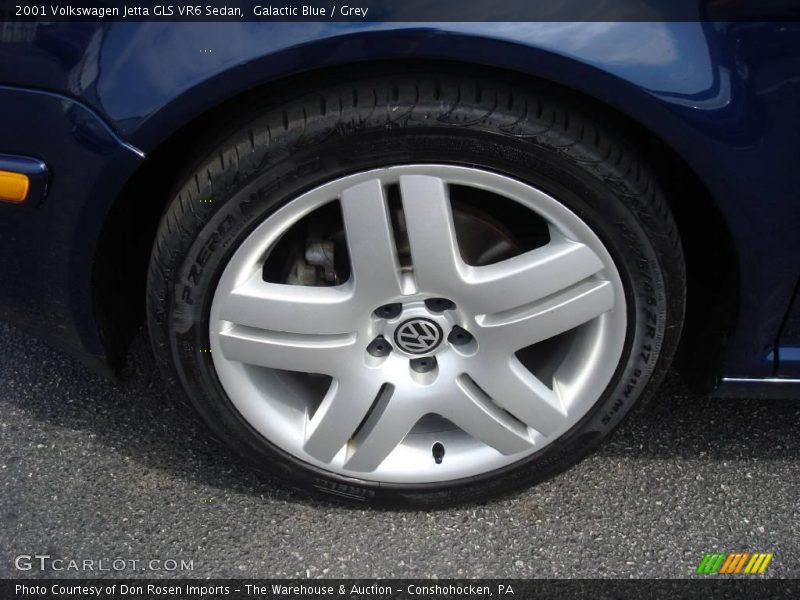 Galactic Blue / Grey 2001 Volkswagen Jetta GLS VR6 Sedan