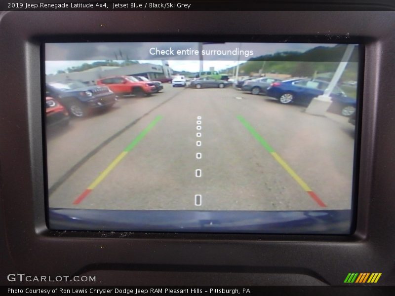 Jetset Blue / Black/Ski Grey 2019 Jeep Renegade Latitude 4x4