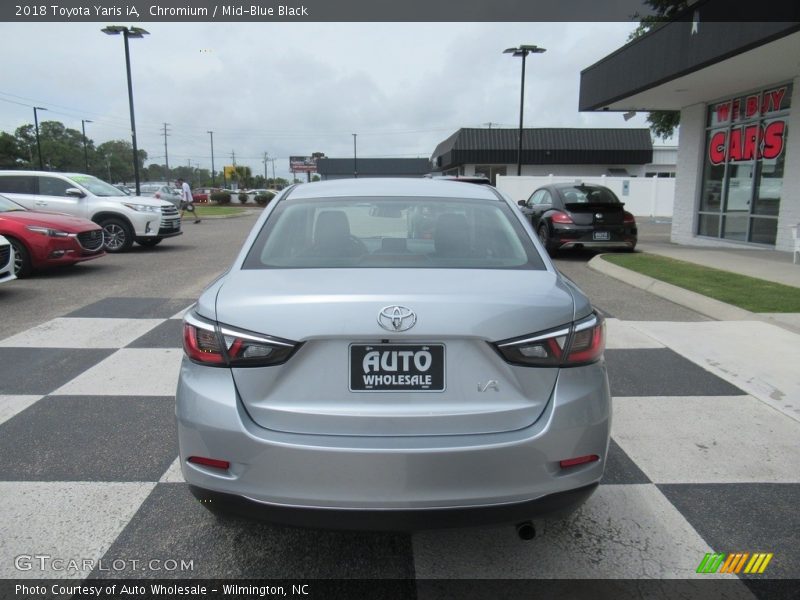 Chromium / Mid-Blue Black 2018 Toyota Yaris iA