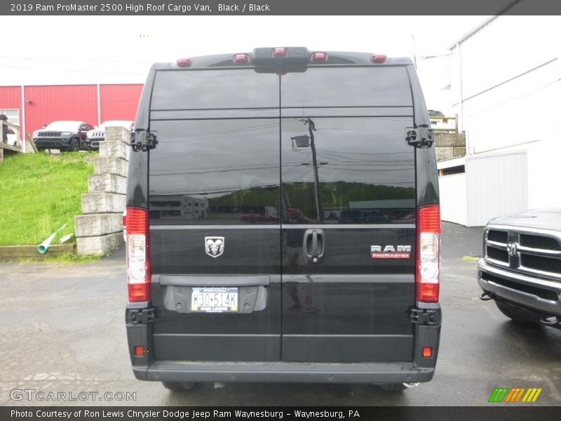 Black / Black 2019 Ram ProMaster 2500 High Roof Cargo Van