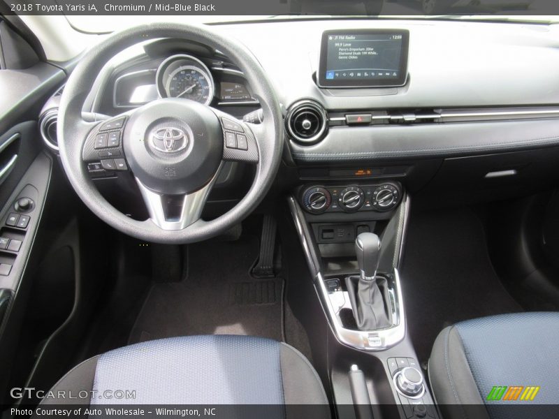 Chromium / Mid-Blue Black 2018 Toyota Yaris iA