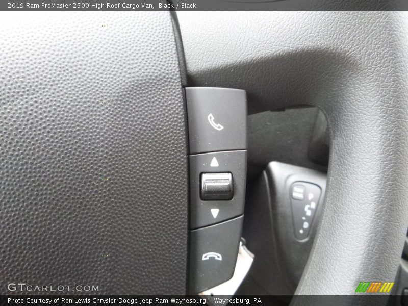 Black / Black 2019 Ram ProMaster 2500 High Roof Cargo Van