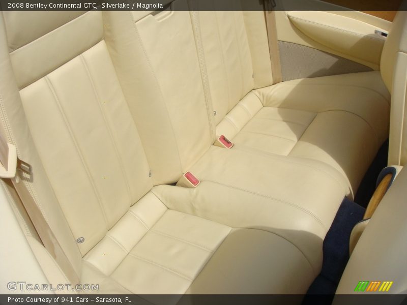 Rear Seat of 2008 Continental GTC 