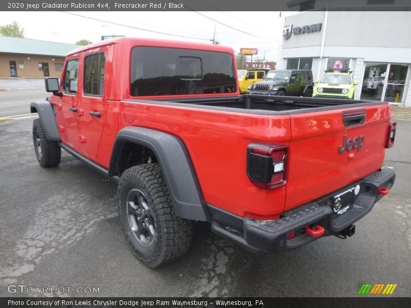  2020 Gladiator Rubicon 4x4 Firecracker Red