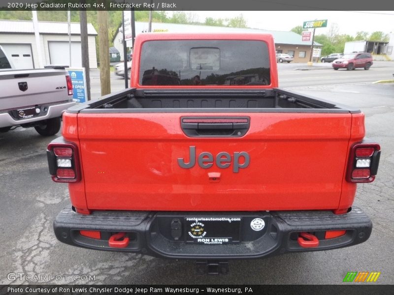 Firecracker Red / Black 2020 Jeep Gladiator Rubicon 4x4