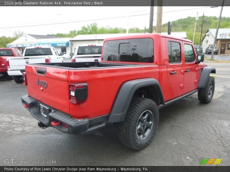  2020 Gladiator Rubicon 4x4 Firecracker Red