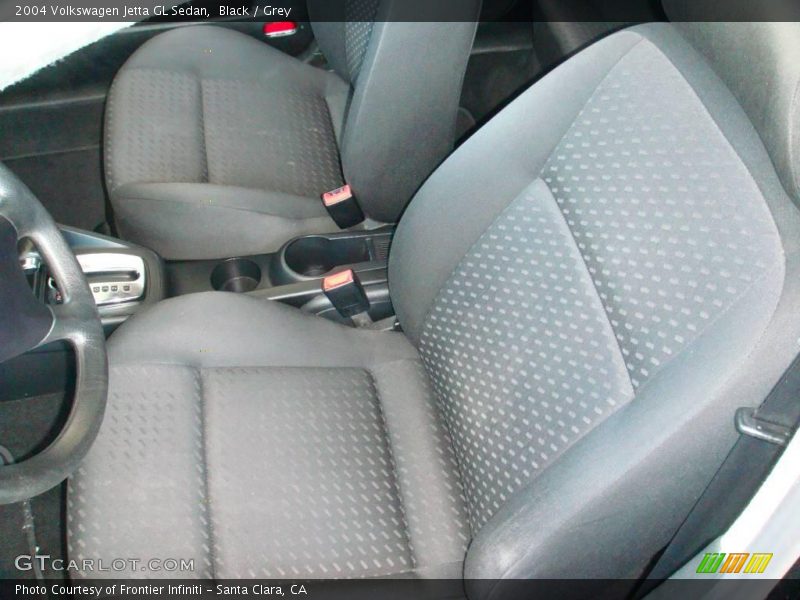 Black / Grey 2004 Volkswagen Jetta GL Sedan