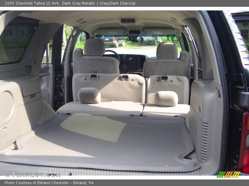 Dark Gray Metallic / Gray/Dark Charcoal 2003 Chevrolet Tahoe LS 4x4