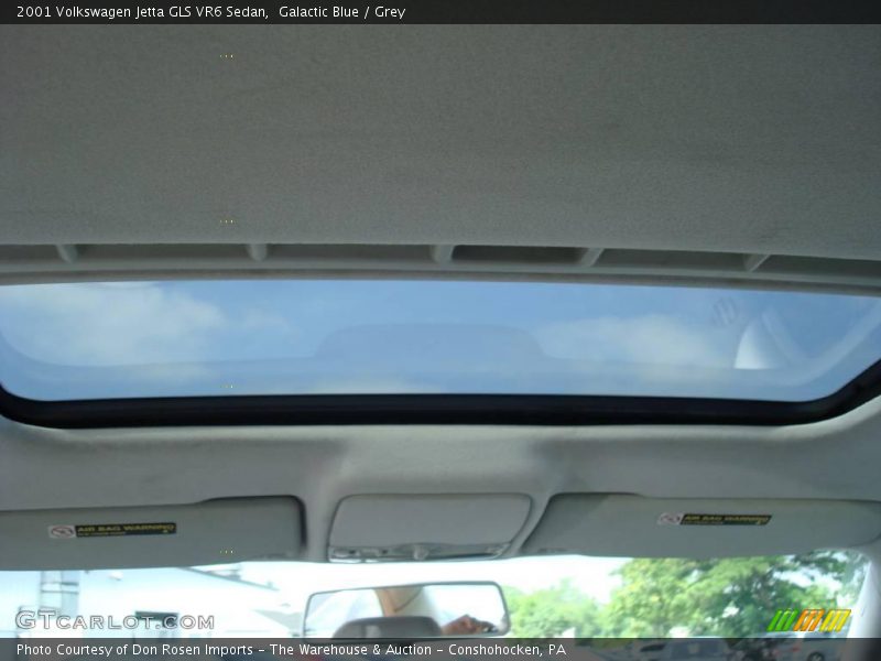 Galactic Blue / Grey 2001 Volkswagen Jetta GLS VR6 Sedan