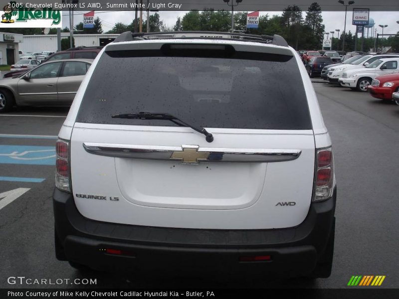 Summit White / Light Gray 2005 Chevrolet Equinox LS AWD
