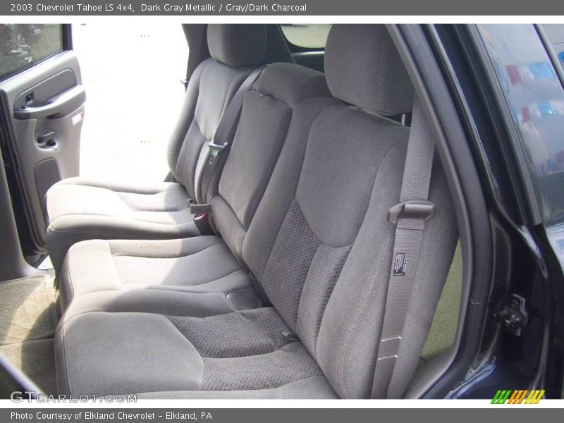 Dark Gray Metallic / Gray/Dark Charcoal 2003 Chevrolet Tahoe LS 4x4