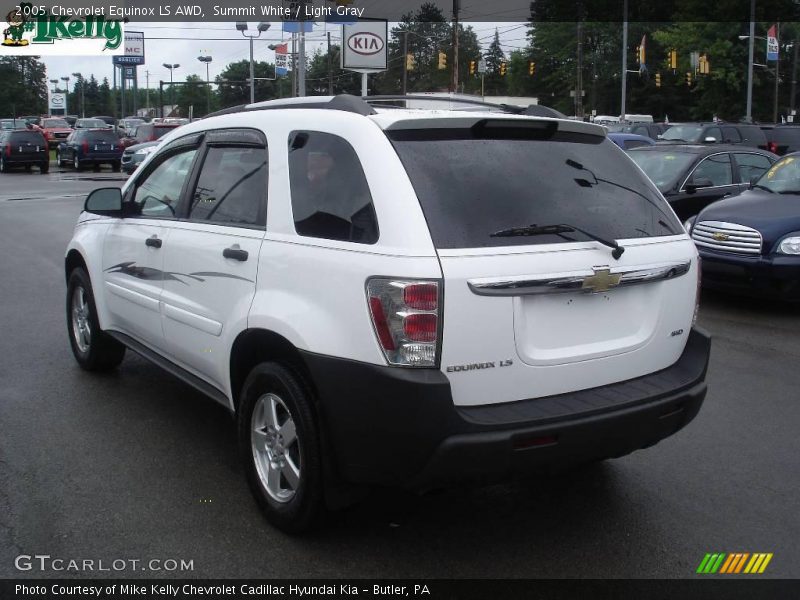 Summit White / Light Gray 2005 Chevrolet Equinox LS AWD