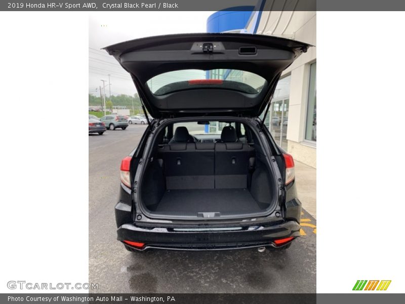 Crystal Black Pearl / Black 2019 Honda HR-V Sport AWD