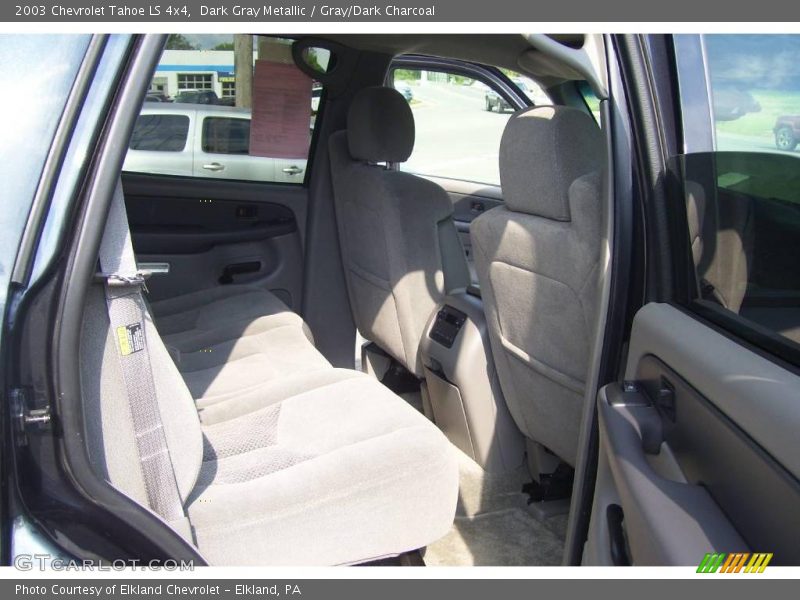 Dark Gray Metallic / Gray/Dark Charcoal 2003 Chevrolet Tahoe LS 4x4