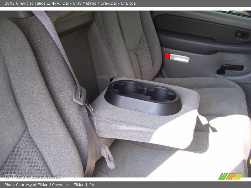 Dark Gray Metallic / Gray/Dark Charcoal 2003 Chevrolet Tahoe LS 4x4