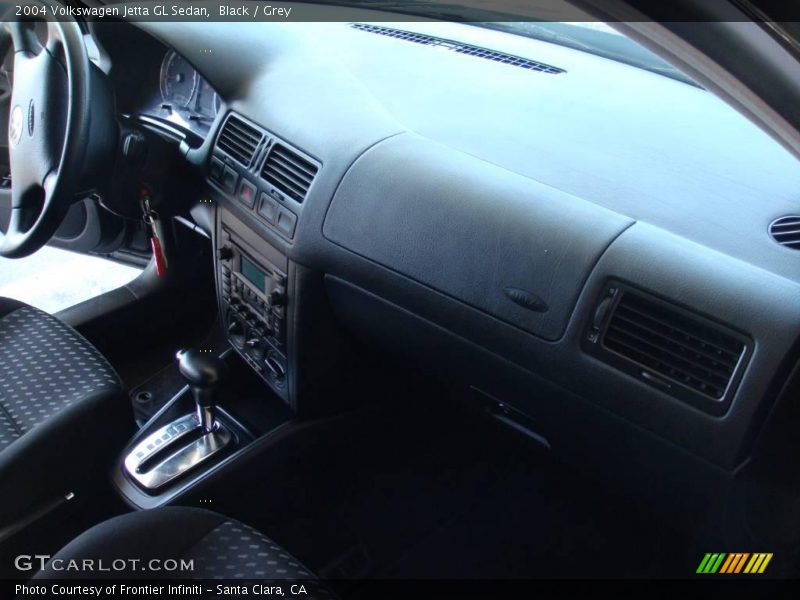Black / Grey 2004 Volkswagen Jetta GL Sedan