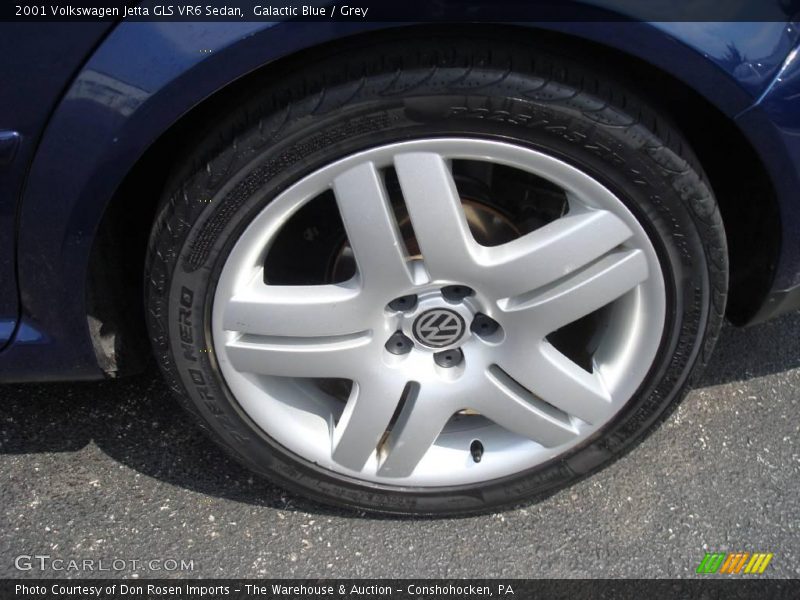 Galactic Blue / Grey 2001 Volkswagen Jetta GLS VR6 Sedan
