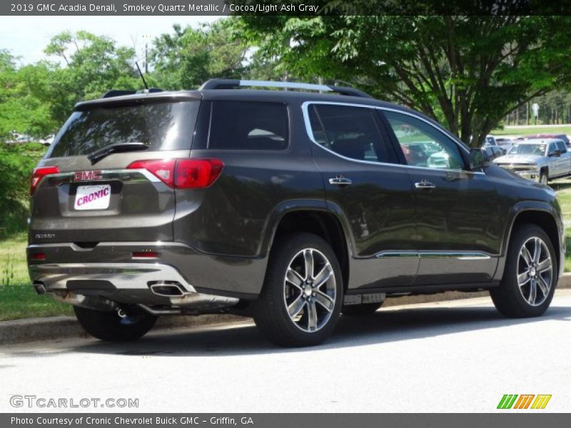 Smokey Quartz Metallic / Cocoa/Light Ash Gray 2019 GMC Acadia Denali