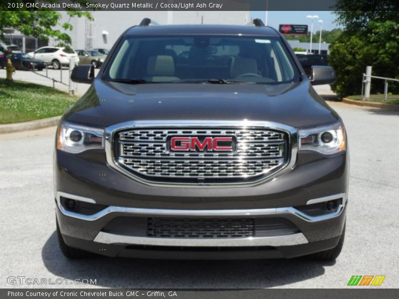 Smokey Quartz Metallic / Cocoa/Light Ash Gray 2019 GMC Acadia Denali