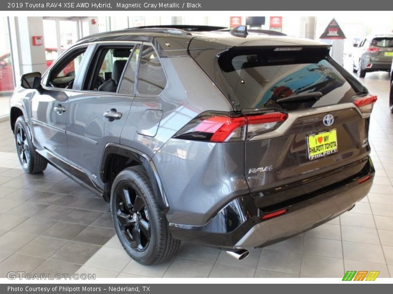 Magnetic Gray Metallic / Black 2019 Toyota RAV4 XSE AWD Hybrid