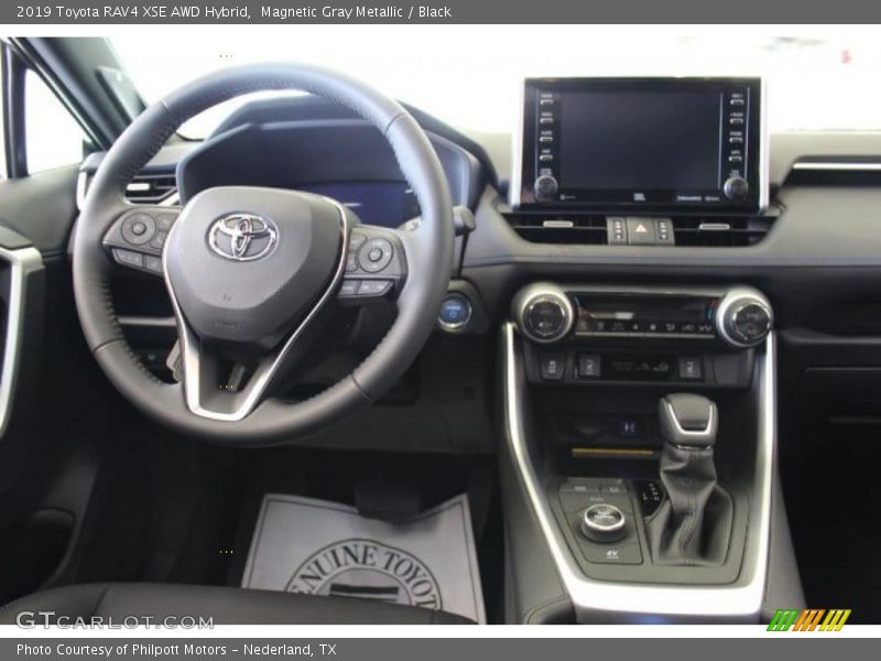 Magnetic Gray Metallic / Black 2019 Toyota RAV4 XSE AWD Hybrid