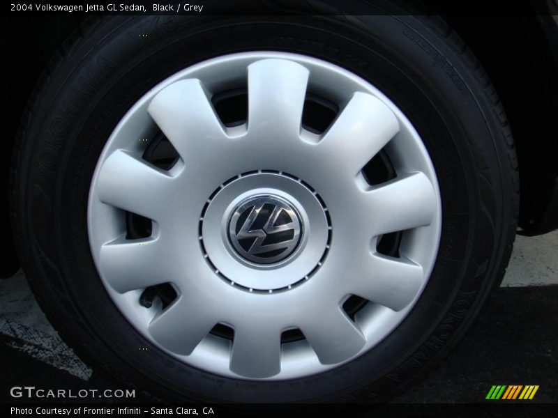 Black / Grey 2004 Volkswagen Jetta GL Sedan