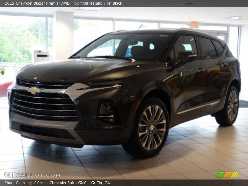 Nightfall Metallic / Jet Black 2019 Chevrolet Blazer Premier AWD