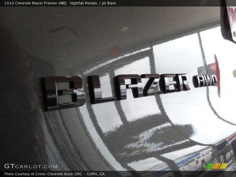 Nightfall Metallic / Jet Black 2019 Chevrolet Blazer Premier AWD