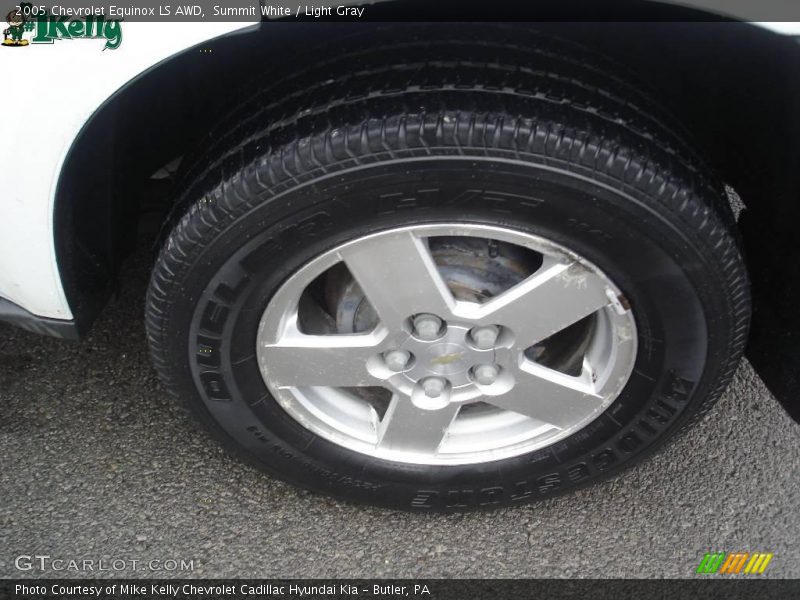 Summit White / Light Gray 2005 Chevrolet Equinox LS AWD