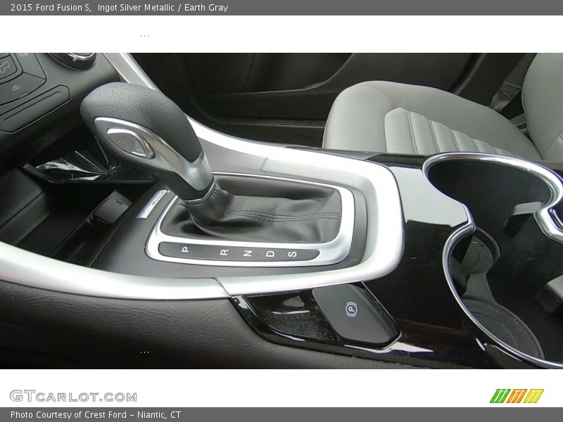Ingot Silver Metallic / Earth Gray 2015 Ford Fusion S