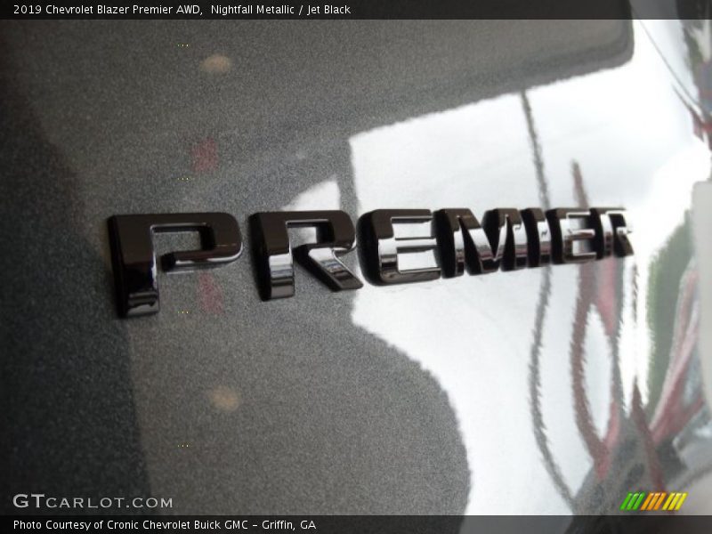 Nightfall Metallic / Jet Black 2019 Chevrolet Blazer Premier AWD