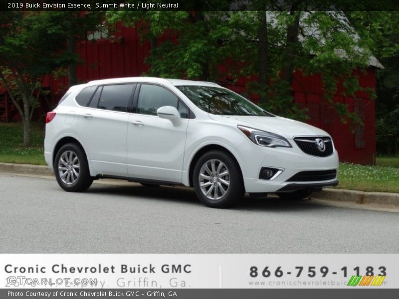 Summit White / Light Neutral 2019 Buick Envision Essence