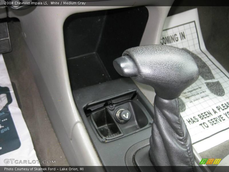 White / Medium Gray 2004 Chevrolet Impala LS