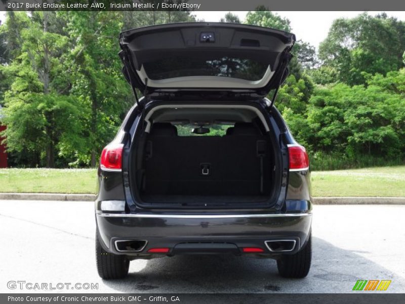 Iridium Metallic / Ebony/Ebony 2017 Buick Enclave Leather AWD