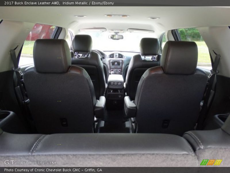 Iridium Metallic / Ebony/Ebony 2017 Buick Enclave Leather AWD