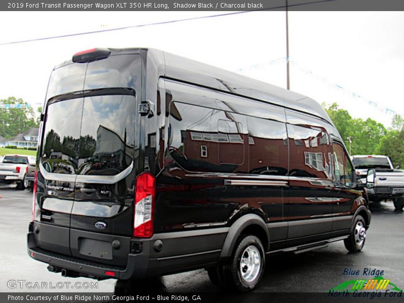 Shadow Black / Charcoal black 2019 Ford Transit Passenger Wagon XLT 350 HR Long