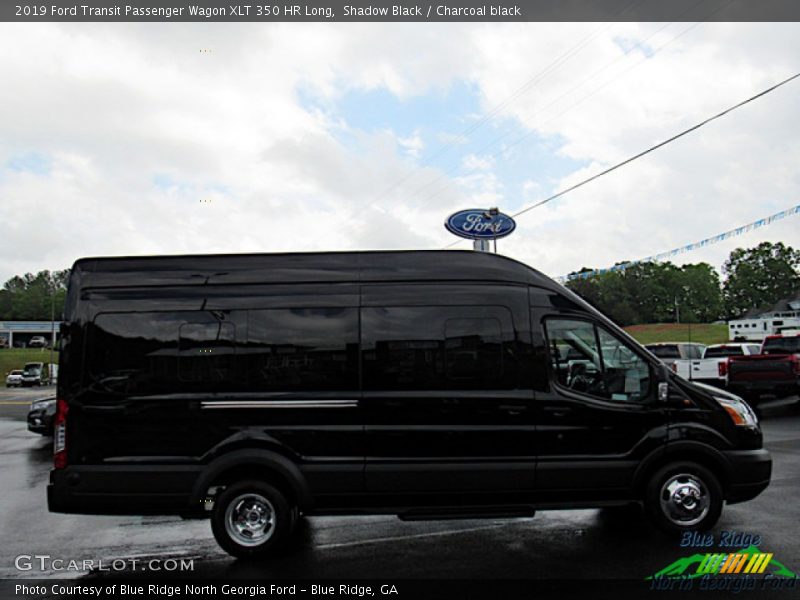 Shadow Black / Charcoal black 2019 Ford Transit Passenger Wagon XLT 350 HR Long