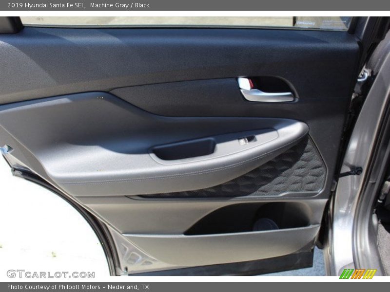Machine Gray / Black 2019 Hyundai Santa Fe SEL